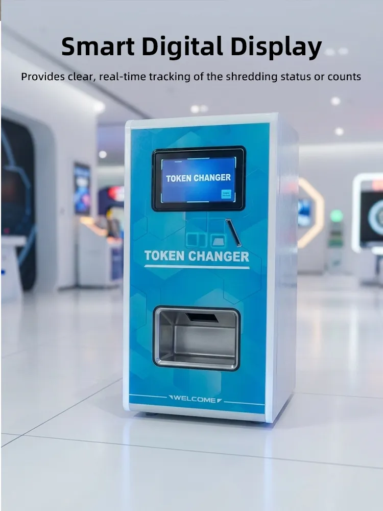 Tabletop token exchange vending machine for arcade centers detail2