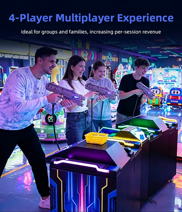 Lunar Warlords multiplayer arcade machine