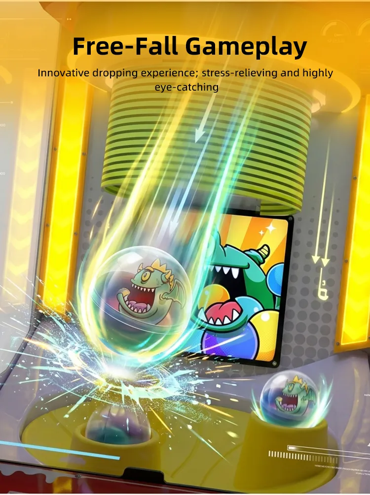 Lucky Drop gift arcade machine detail