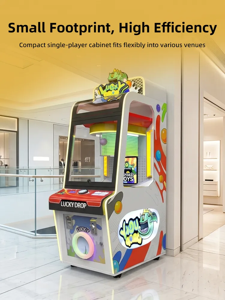 Lucky Drop ball drop arcade game for sale detail