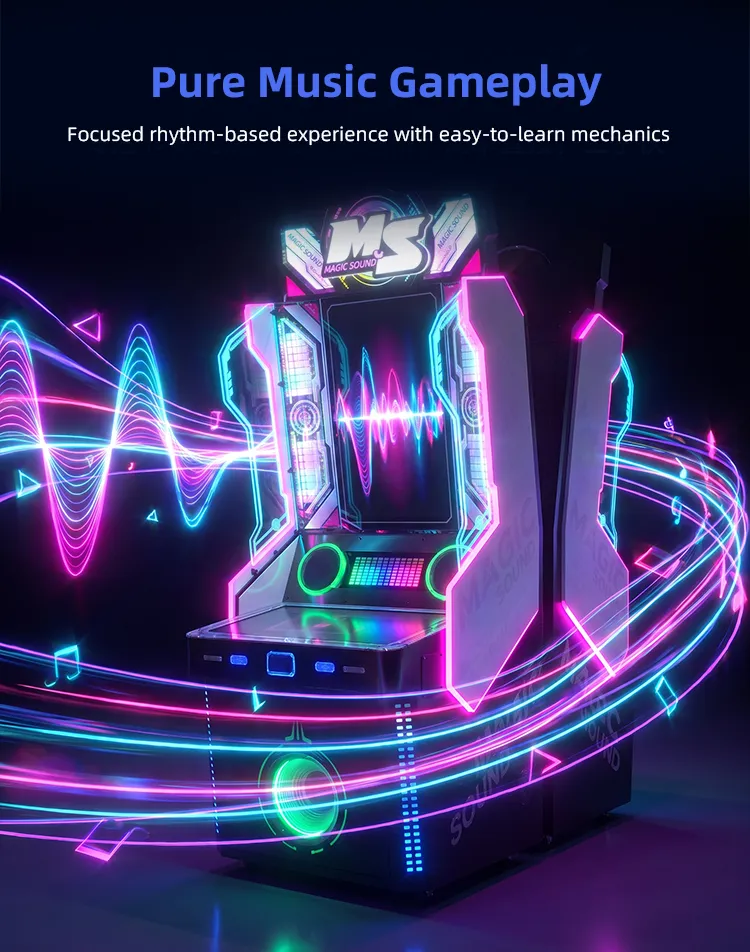 Magic Sound music arcade detail