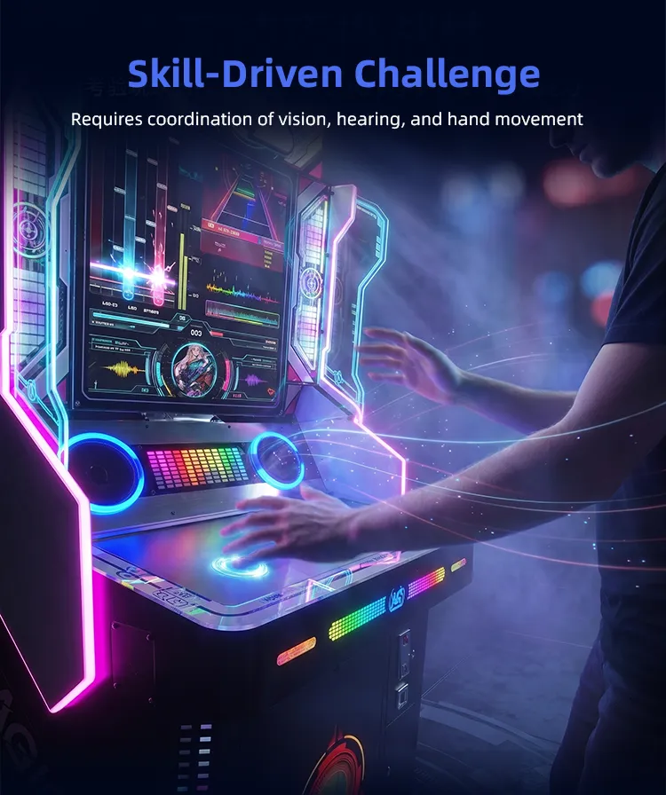Magic Sound music game arcade detail