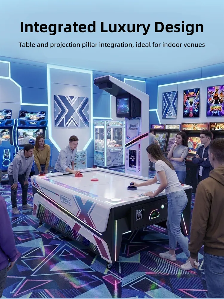Next Hockey arcade hockey table detail