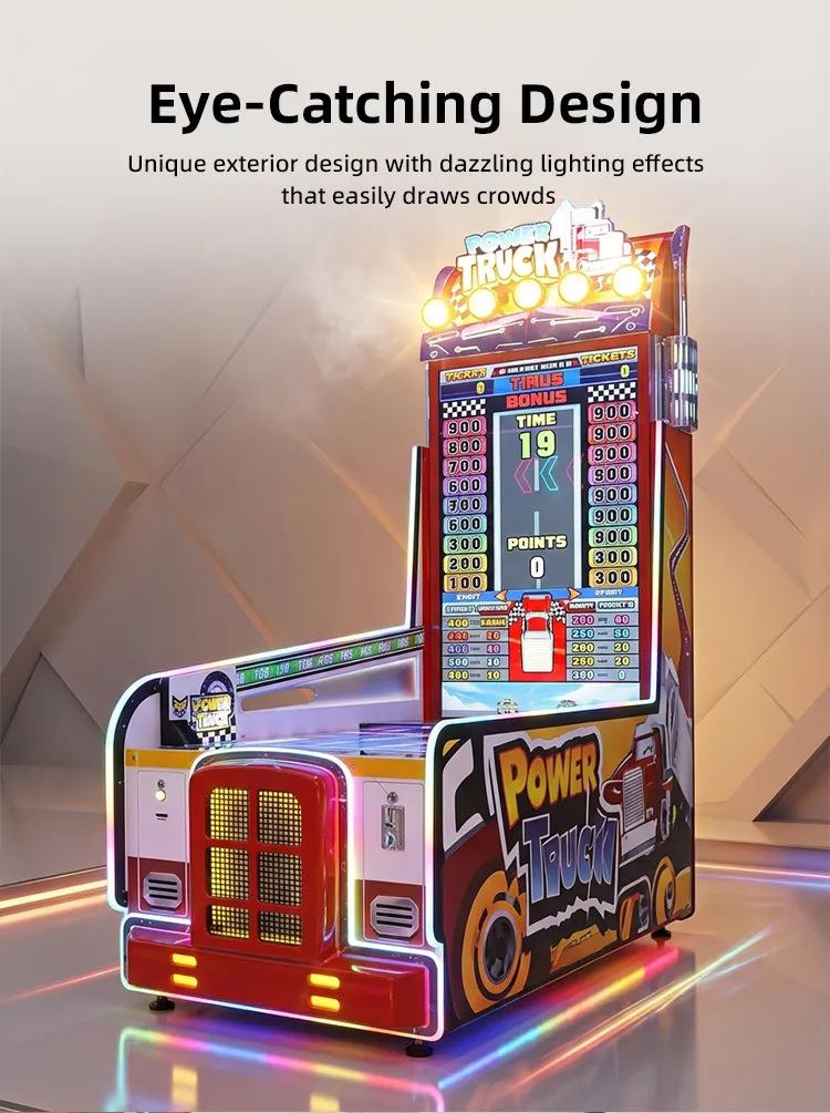 Power Truck game zone machine detail