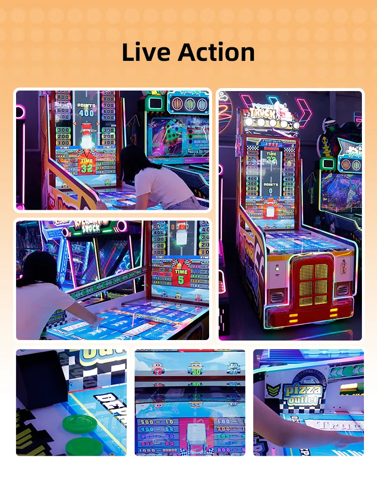 Power Truck Ticket Arcade Game Machine detail1