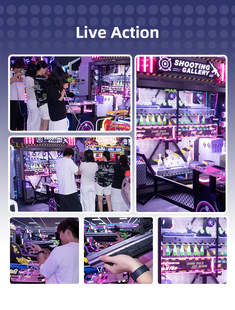 arcade machine shooting games detail
