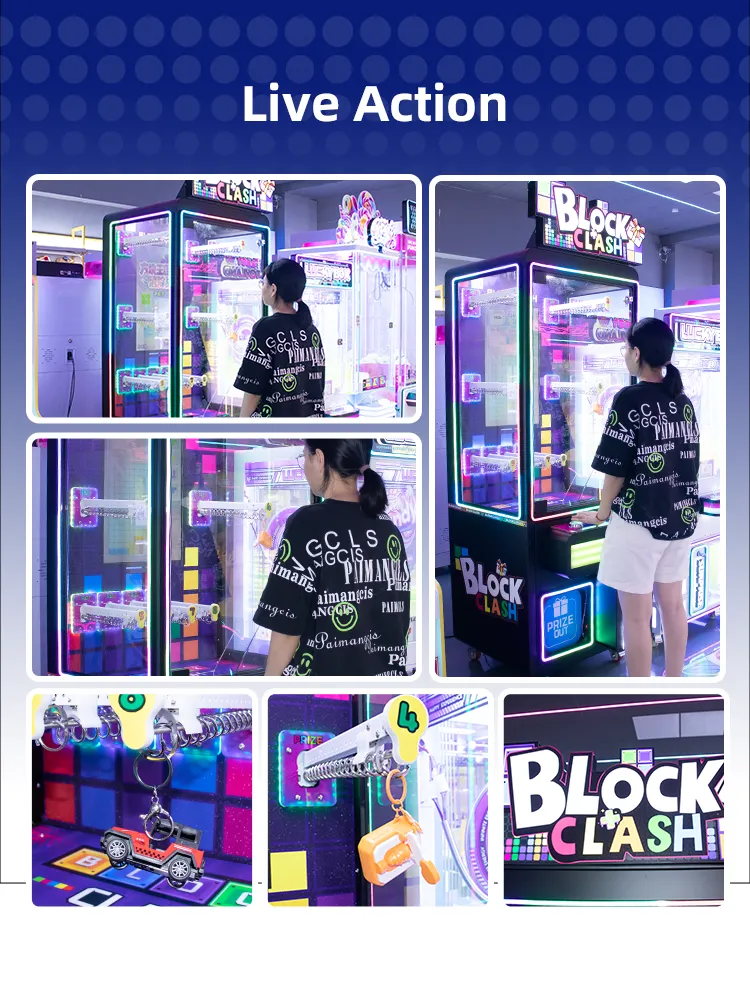 Block Clash Stacker Arcade Machine detail
