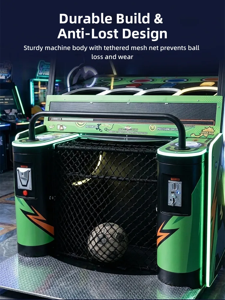 Power Kick ticket redemption arcade machine detail