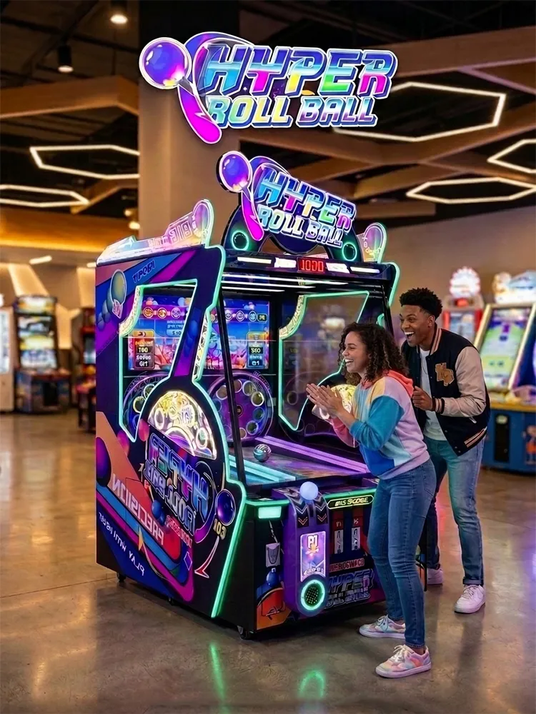 Hyper Roll Ball 2 Players Ticket Redemption Machine detail