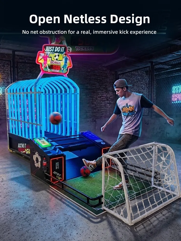 Just Do It Goal soccer arcade game machine detail