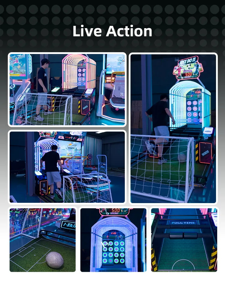 Just Do It Goal soccer arcade machine detail