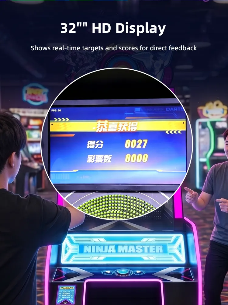Ninja Master arcade equipment detail