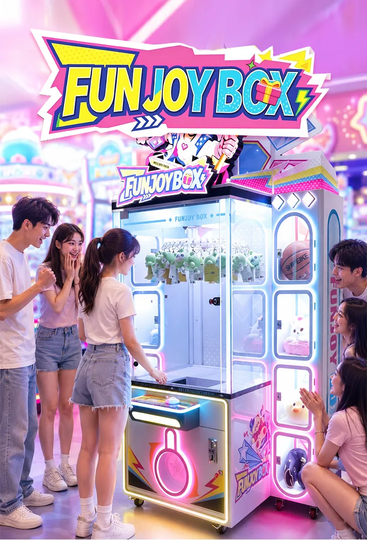 FUNJOY BOX coin operated prize machine detail