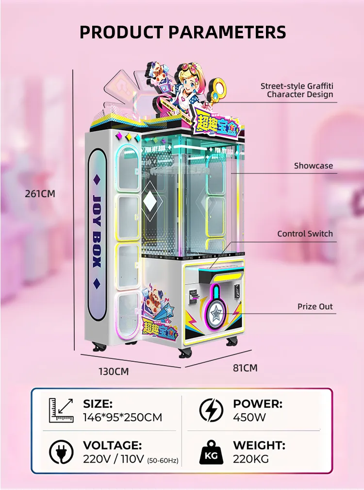 FUNJOY BOX gift game machine detail