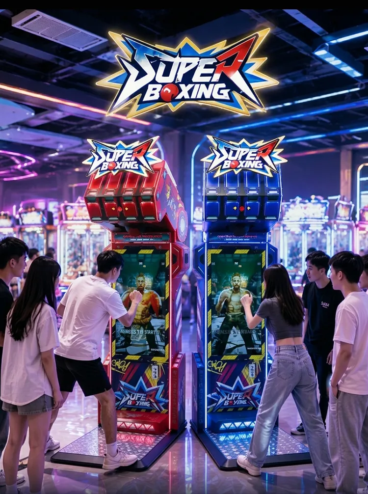 Super Boxing boxing game machine detail