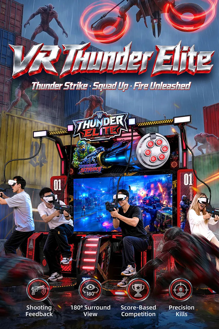 Thunder Elite vr shooting simulator detail