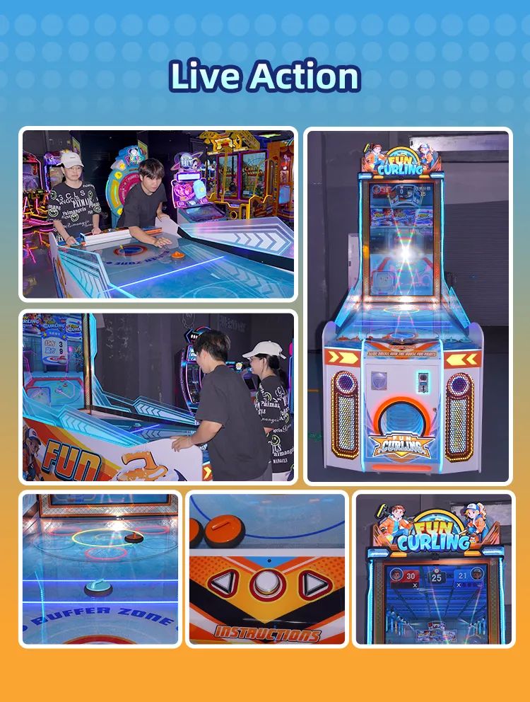 Fun Curling Ticket Redemption Arcade Games detail2